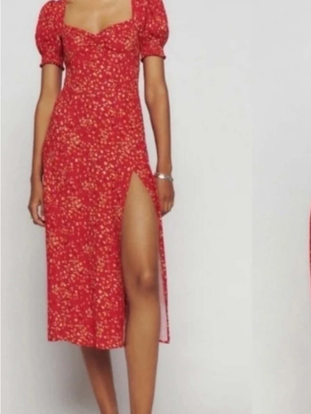 Reformation Lacey dress in Baila